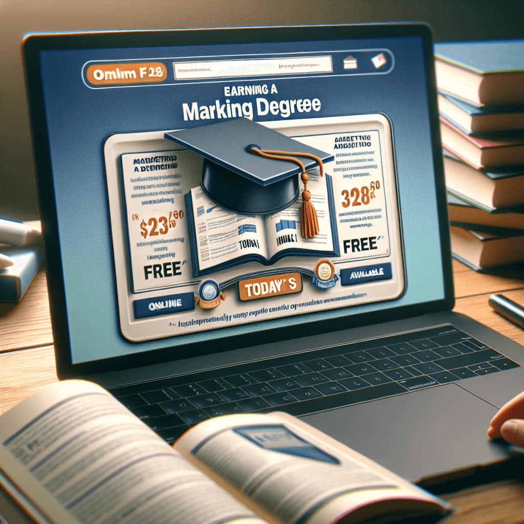 Discover How to Earn a Marketing Degree Online Free Today
