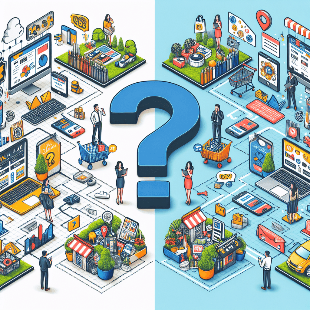 online marketing vs e commerce: which drives more sales?