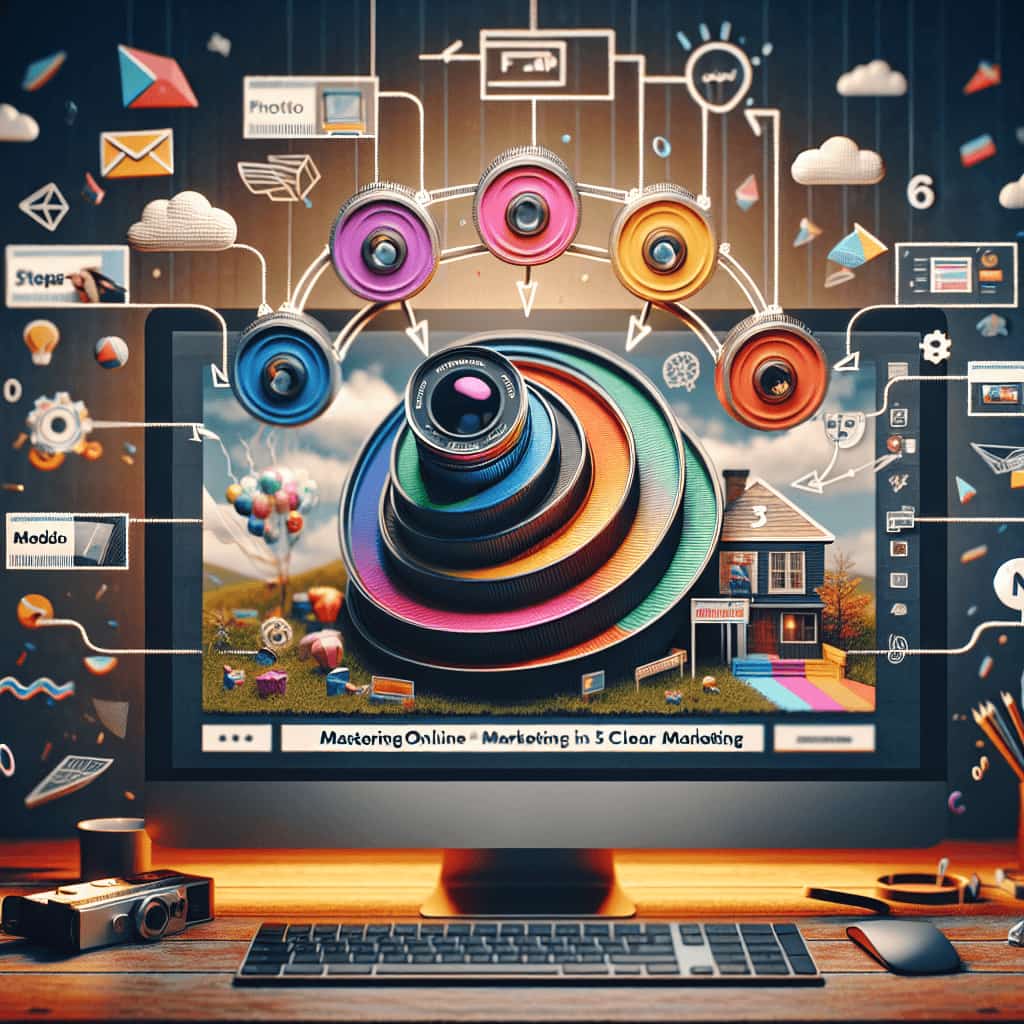 master the art of your marketing online website in 5 steps