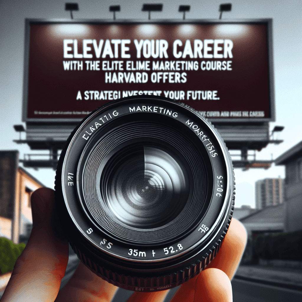 elevate your career with the elite marketing course harvard offers: a strategic investment in your future