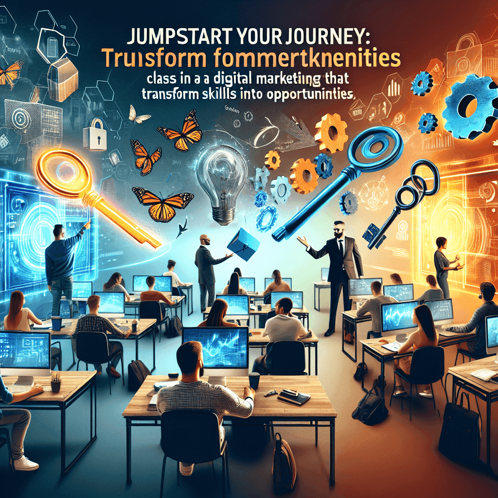 jumpstart your journey: enroll in a digital marketing course class that transforms skills into opportunities