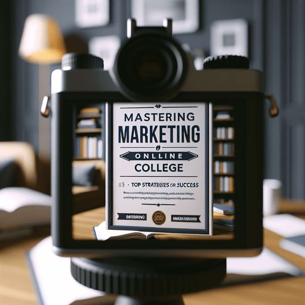 Mastering Marketing Online College: Top Strategies for Success