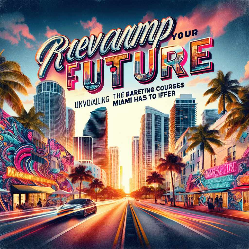 revamp your future: unveiling the best marketing courses miami has to offer