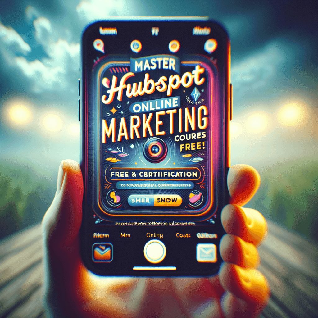 master hubspot online marketing courses free with certification today!
