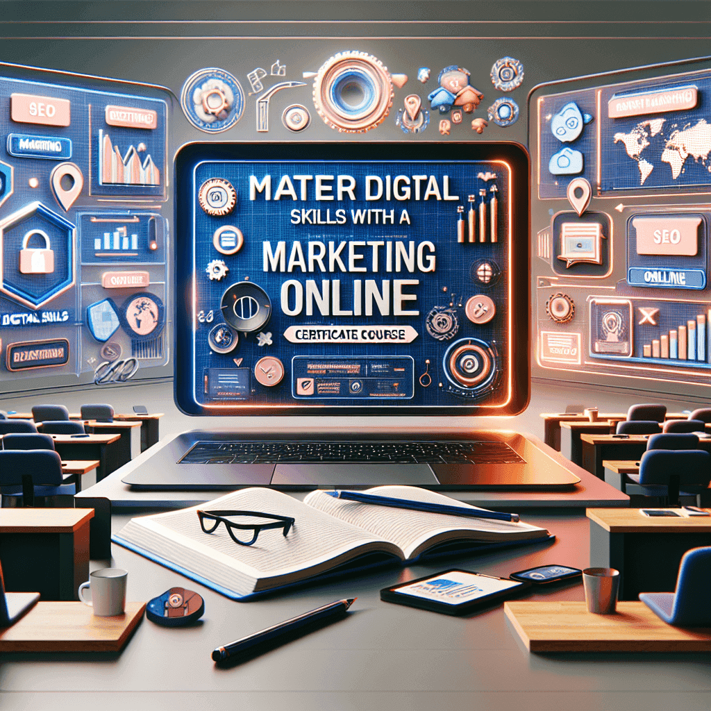 Master Digital Skills with a Marketing Online Certificate Course