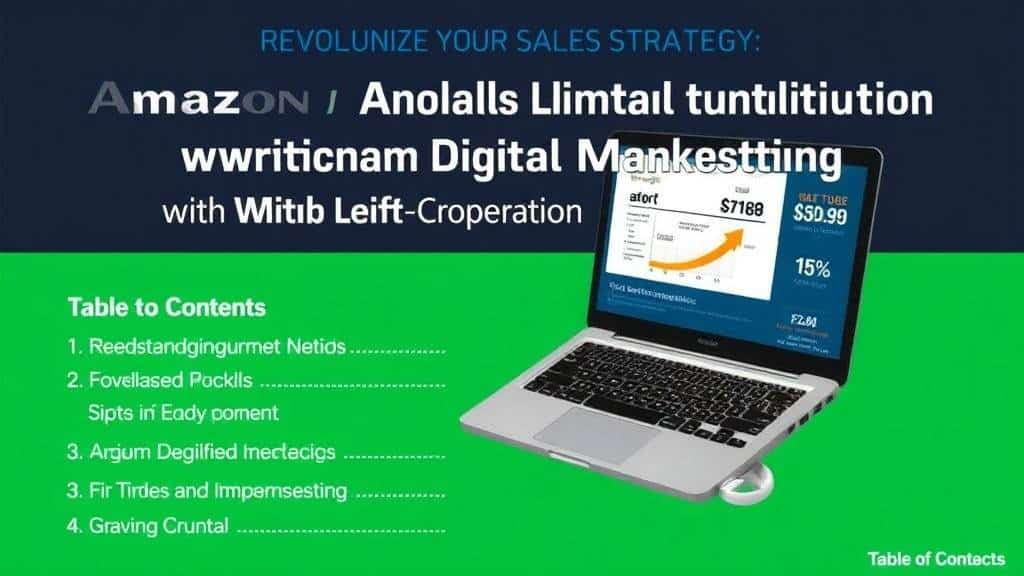Revolutionize Your Sales Strategy with Proven Amazon Digital Marketing Tactics