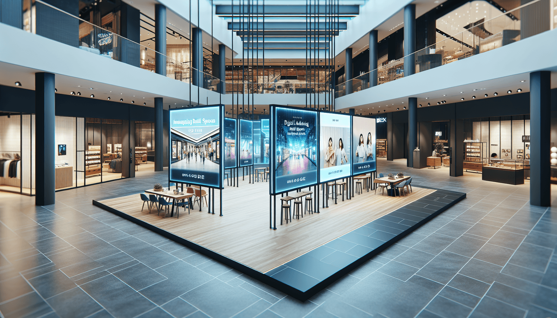 digital advertising display screens