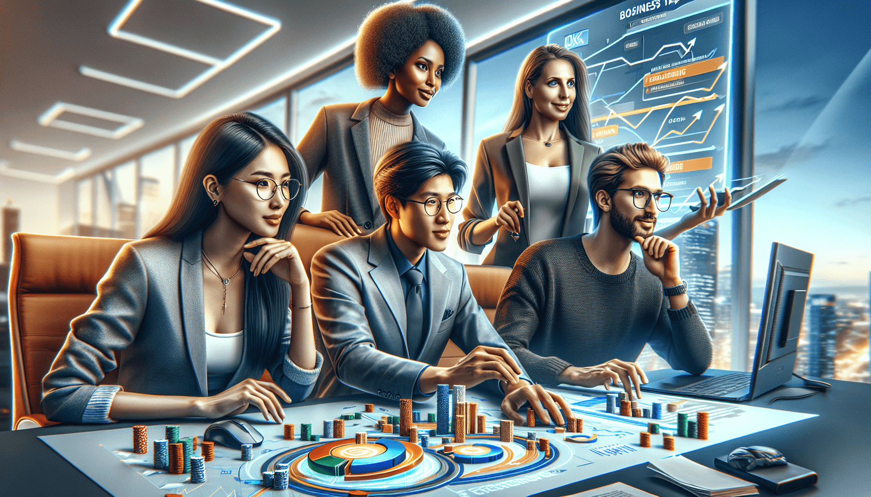 online business game with friends