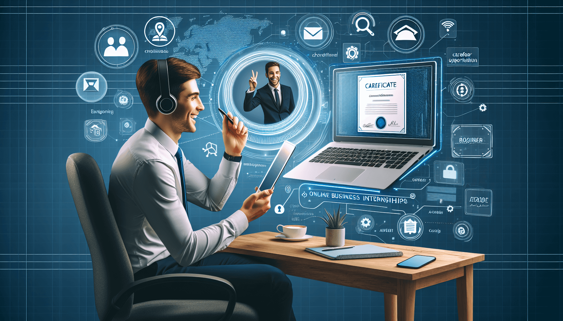 online business internships