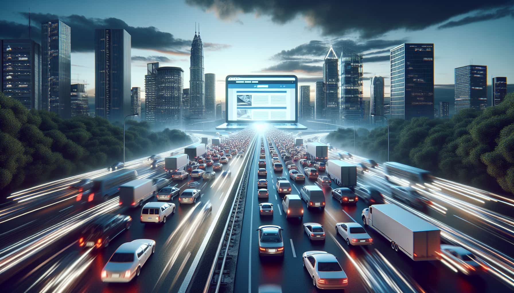 bring traffic to website