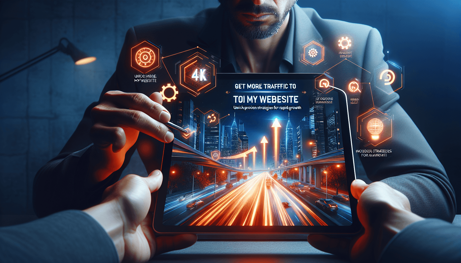 get more traffic to my website