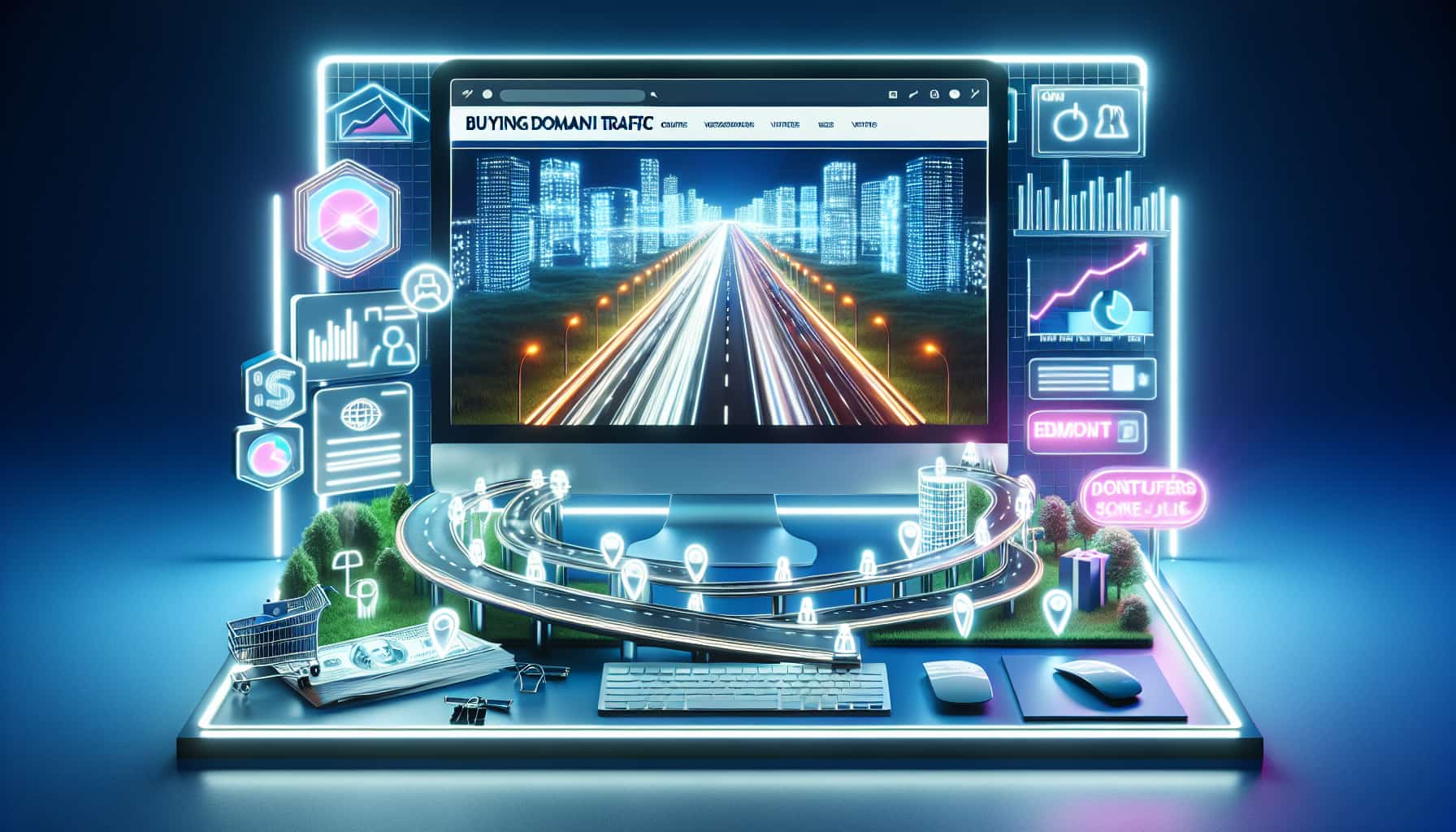 buy domain traffic