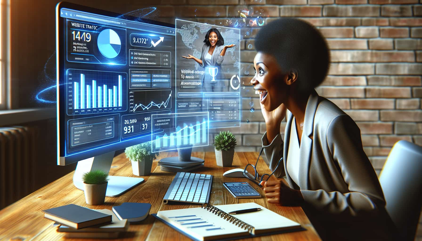 check website traffic and earning