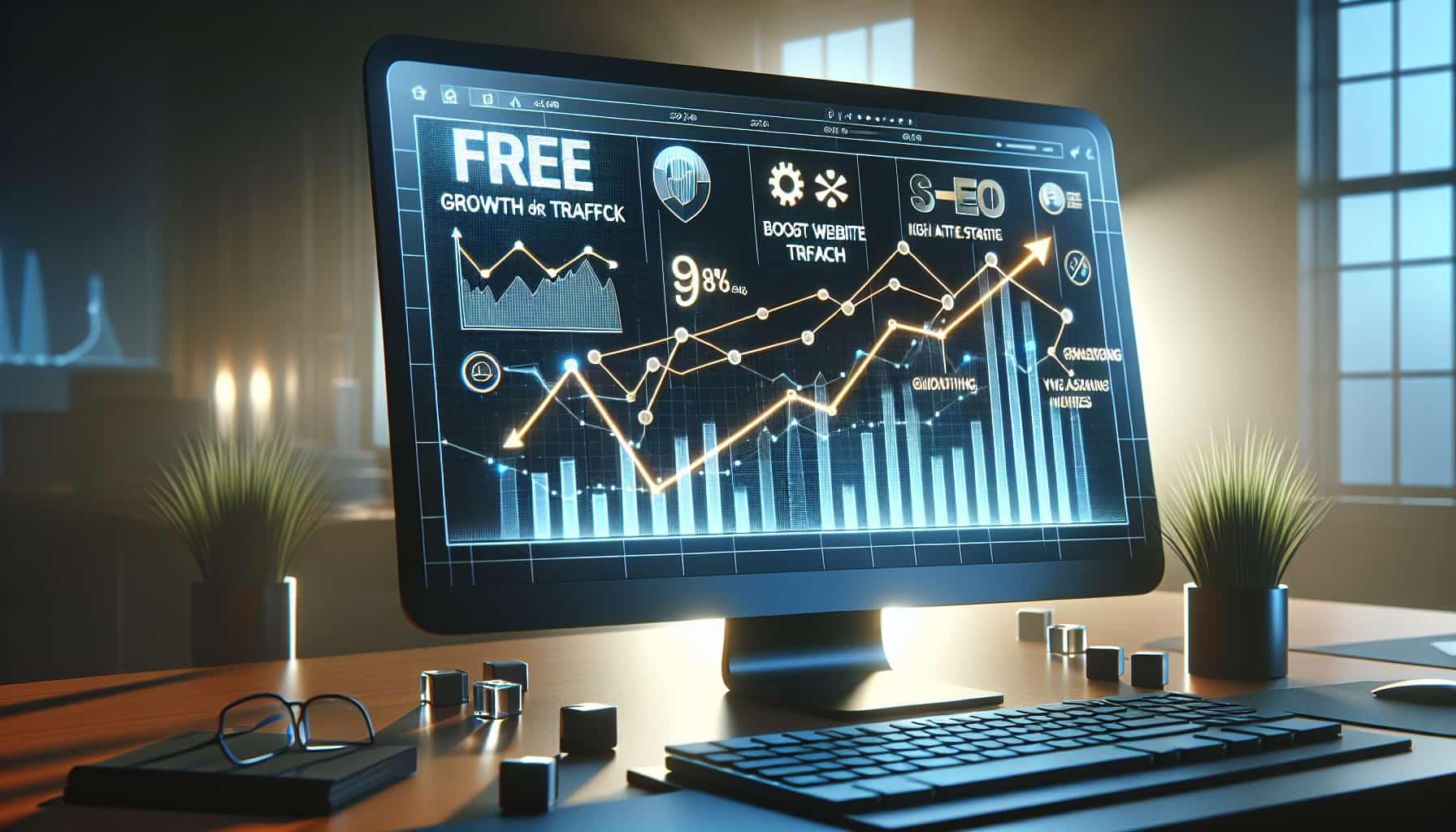 get more website traffic free