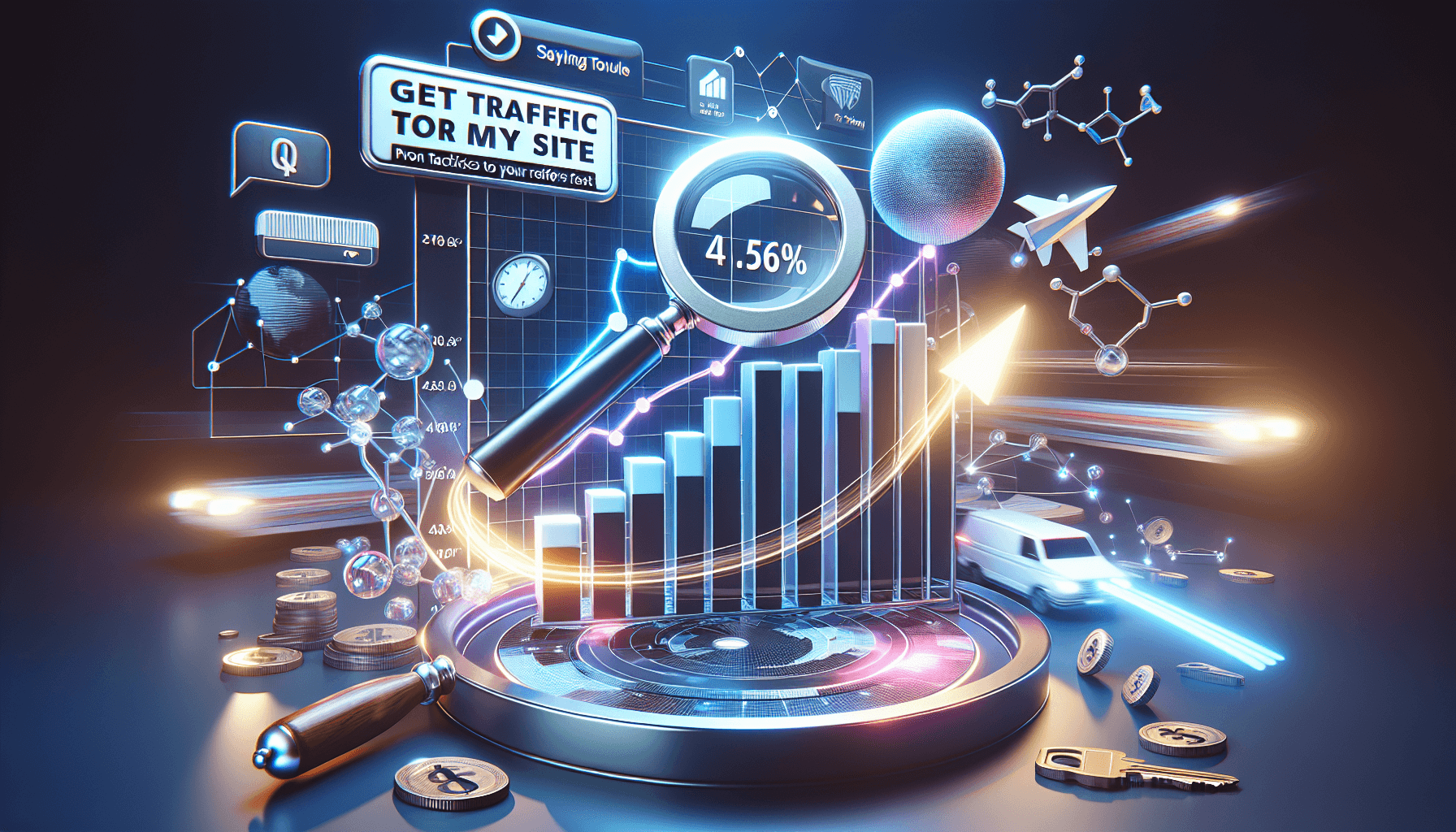 get traffic to my site