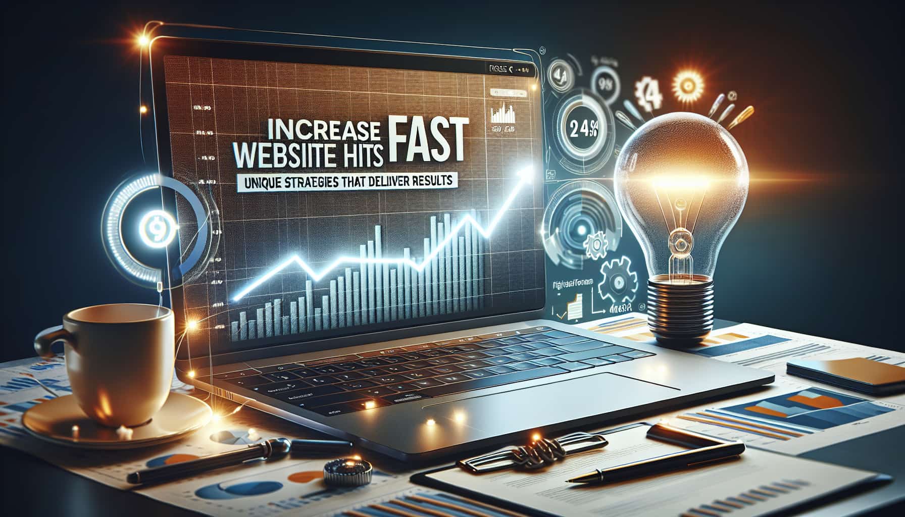 increase website hits