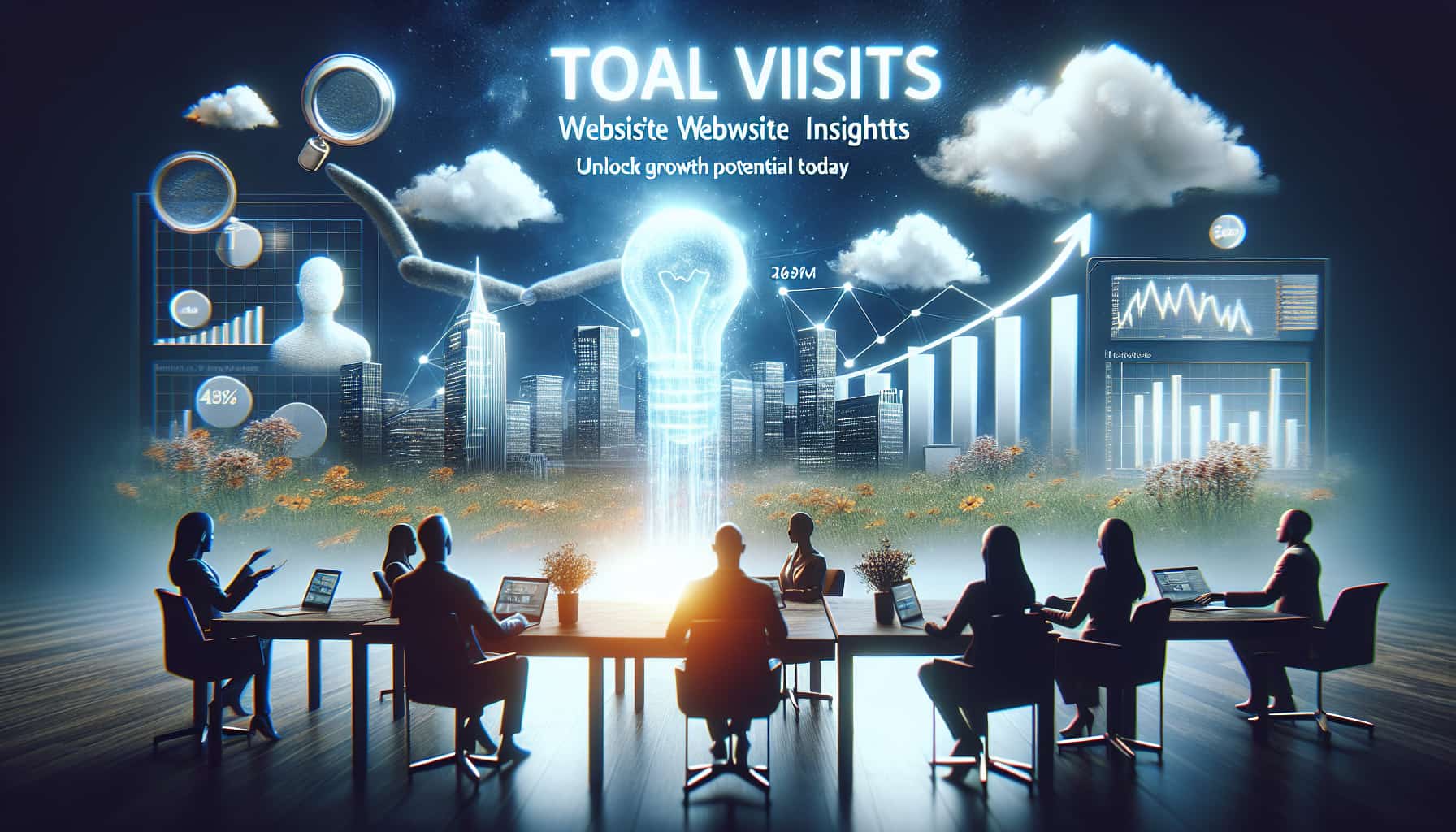 total visits website
