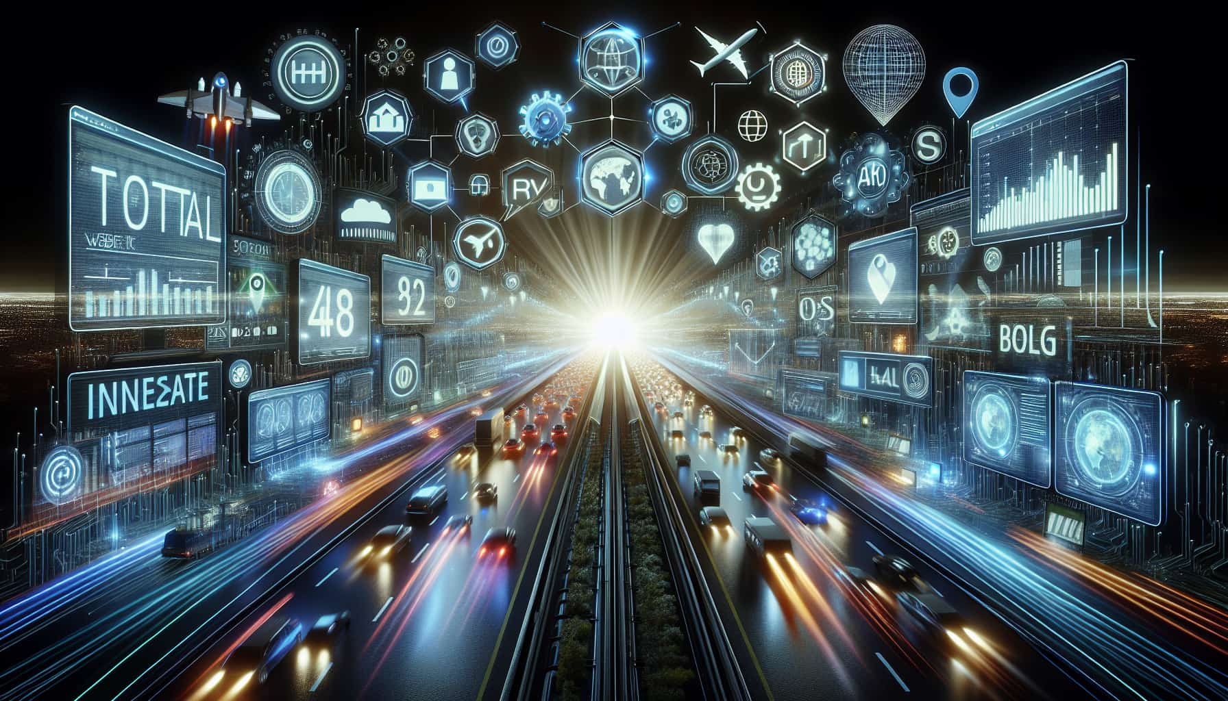 total website traffic