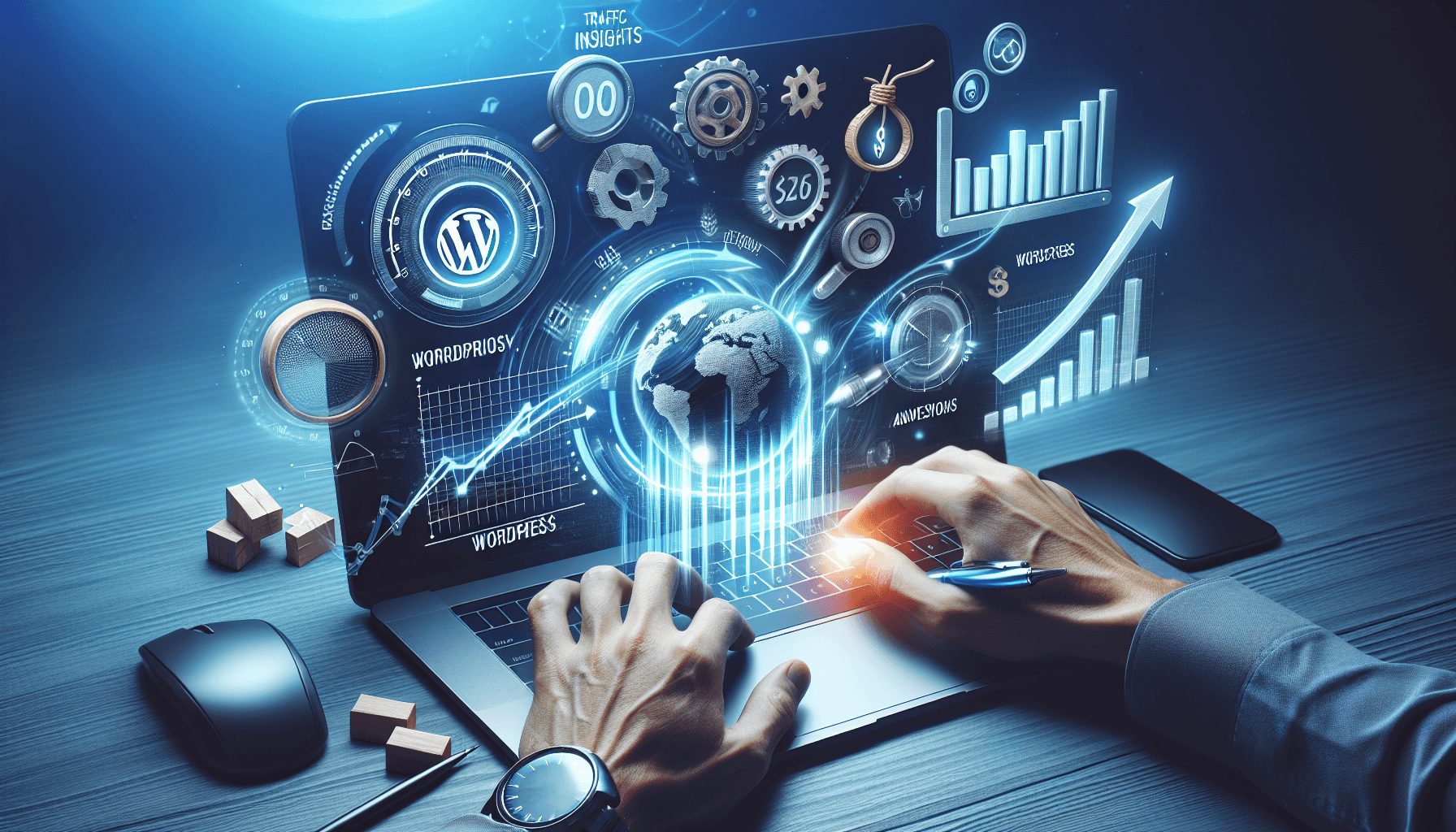 wordpress check traffic