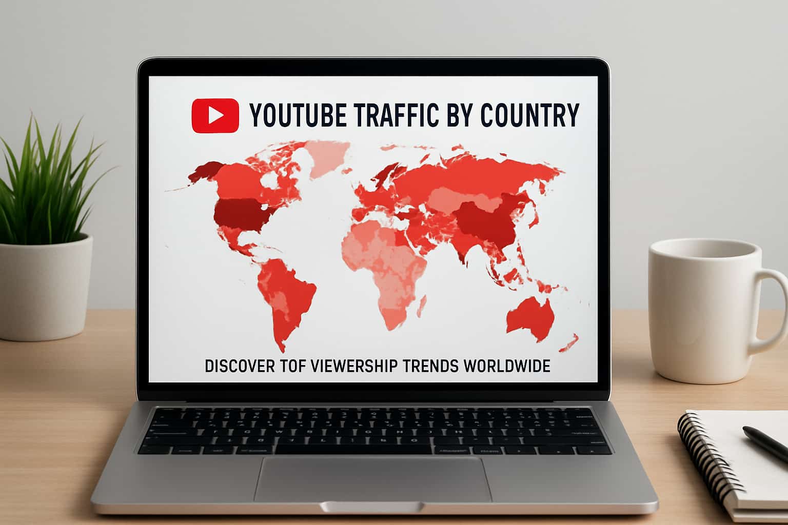 youtube traffic by country